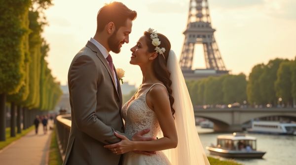 Vivez une séance photo inoubliable pour votre mariage civil à Paris